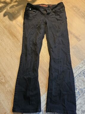 Women’s Black Bootcut Jeans — Stretch Comfort Bootcut